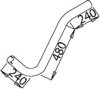 DINEX 50230 Exhaust Pipe